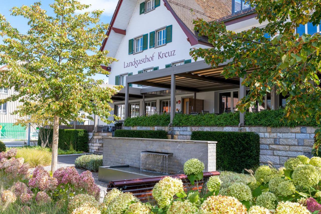 Landgasthof Kreuz - Der Zwischenstopp Mit Herz Auf Dem Weg In Den Suede Kappel bei Olten Exteriör bild